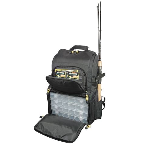 Plecak wędkarski SPRO Back Pack z 4 pudełkami 27 5x18x14cm 6203 500