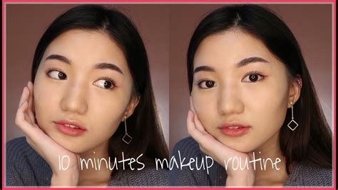 10 Minutes Makeup Routine Youtube