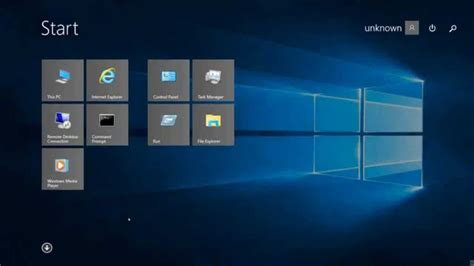 Windows 81 Start Screen In Windows 10 Rtm Youtube