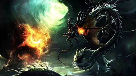 Black Dragon Fantasy Abstract - Free Live Wallpaper - Live ...