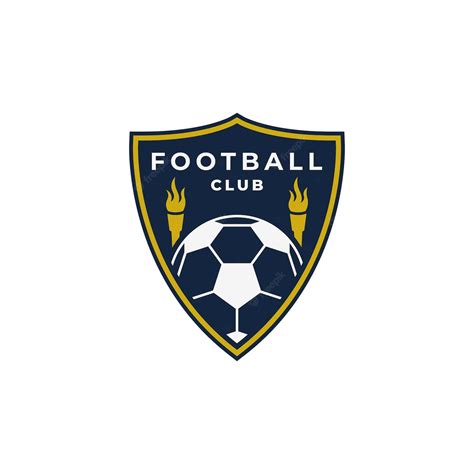 Premium Vector Soccer Football Badge Logo Design Template Football