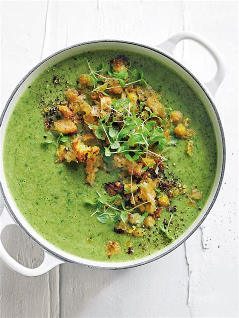 Chickpea And Broccoli Soup Donna Hay