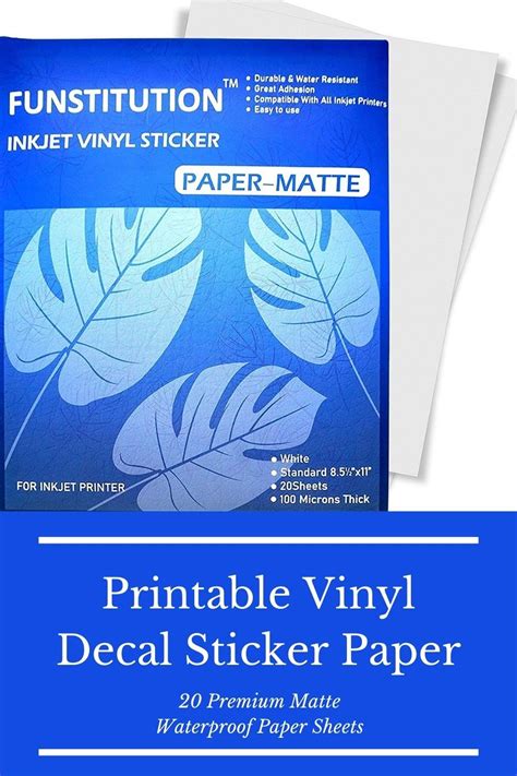 Inkjet Printable Vinyl Paper Printable Words Worksheets