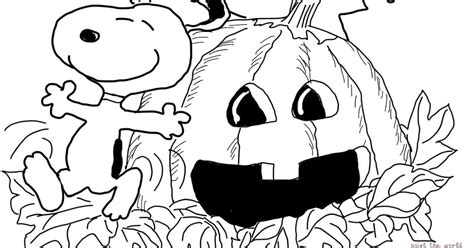 10 Free Charlie Brown Halloween Coloring Pages Thousand Of The Best