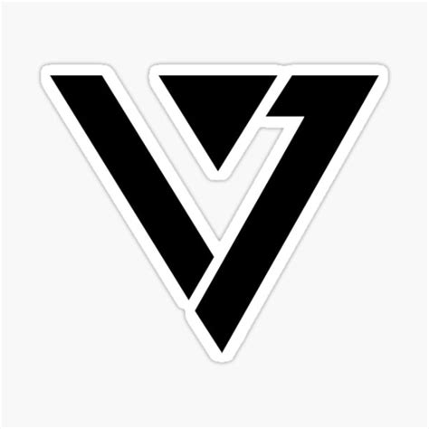 Inside the.zip includes a.png for both the outline and solid logo ♥ credit is not required if you use these in a graphic, but please link back to me if people ask where you got your.pngs! Seventeen Logo Kpop Stickers | Redbubble