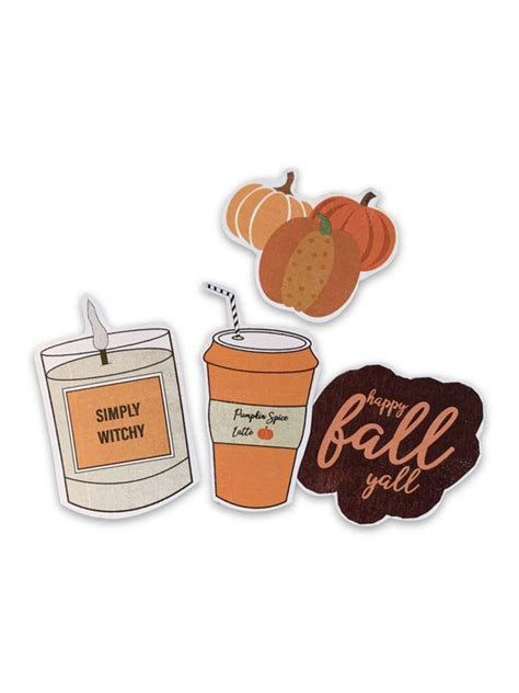 Fall Stickers Fall Stickers Pack Fall Sticker Sets Fall Sticker