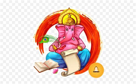 Ganesh Chaturthi Stickers For Whatsapp Ganesh Background Vector Emoji