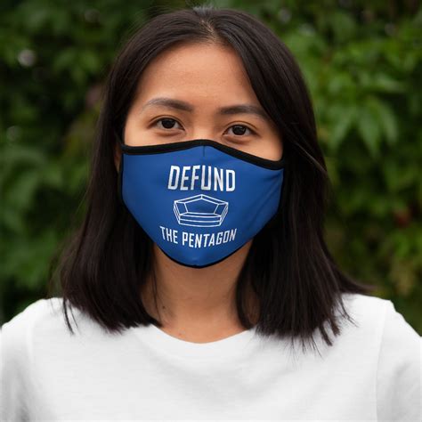 Defund The Pentagon Face Mask The Convo Couch Merch