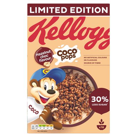 Kelloggs Coco Pops Choc Hazelnut Flavour Cereal 480g