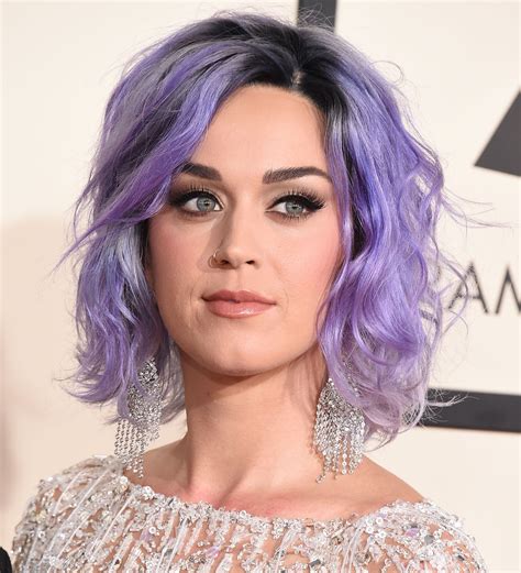 Did Katy Perry Totally Trick Us With Her Purple Hair At The Grammys