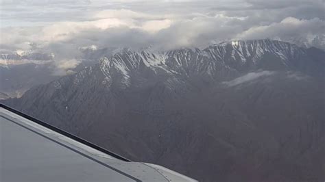 Landing At Leh Ladakh Airport In Time Laps Youtube