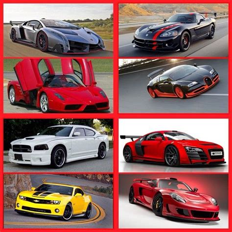 Super Hot Collage Love All These Cars Autos Deportivos De Lujo