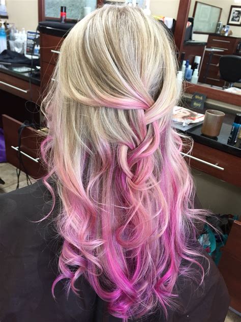 Get ready to be wowed by these amazing options of pink hair. Baby pink, magenta, lavender blonde hair - me :) | Dip dye ...