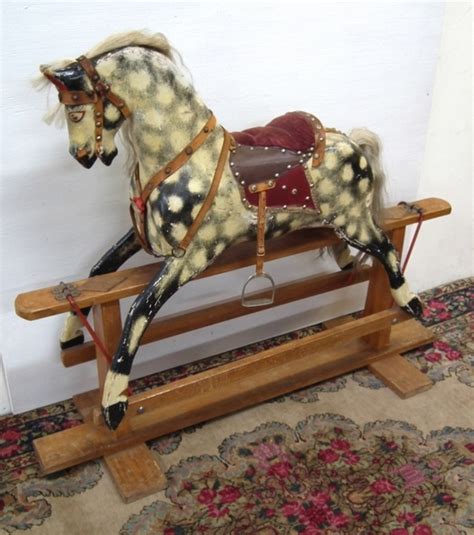 Antique Edwardian Rocking Horse Antiquescouk