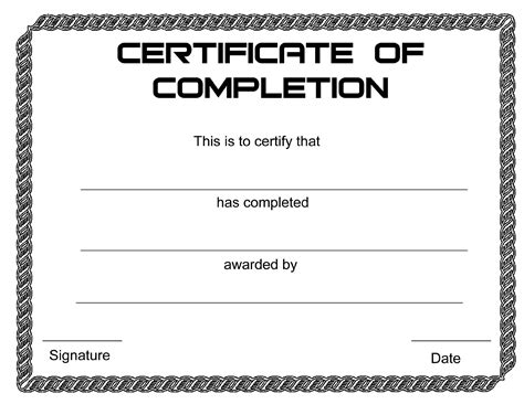 Print Certificate Of Completion Form Edit Fill Sign Online Handypdf