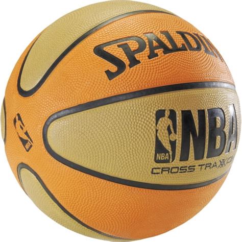 Spalding NBA Cross Traxxion 27 5 Basketball Khaki Orange Walmart