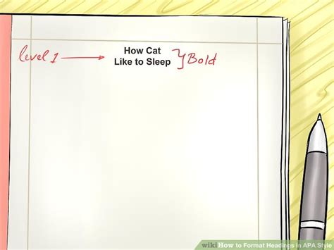 They signal what each section is about and allow for easy navigation of the document. 3 Ways to Format Headings in APA Style - wikiHow