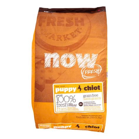 Nom nom now, ollie, and the farmer's dog are just a few of the most popular fresh meal dog food delivery services. Petcurean Now Fresh Grain-Free Puppy Recipe Dry Dog Food ...