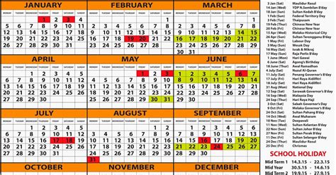 Kalendar 2021 Downloadable Calendar 2021 Malaysia Public Holiday Tds