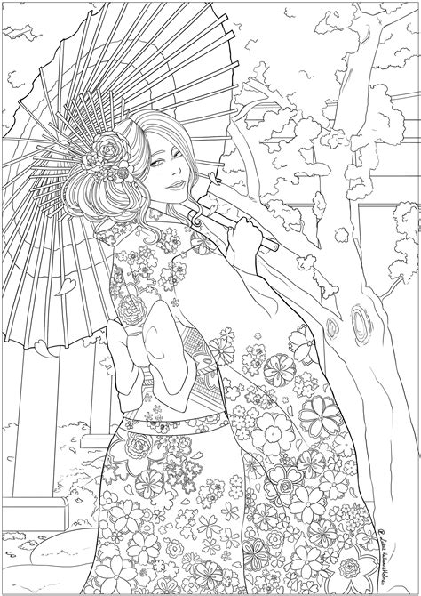Japan Coloring Pages
