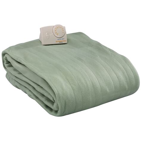 Biddeford Blankets Comfort Knit Fleece Heated Electric Blanket King