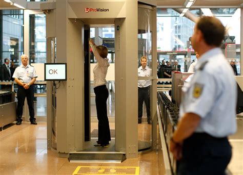 Airport Security Body Scanner