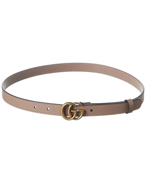 Gucci Gg Thin Leather Belt Womens 70 Ebay