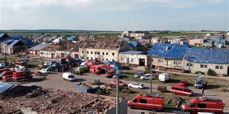 News Release Rare Tornado Sweeps Through Czech Republic Villages Adra