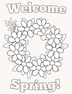 Print and color the best free holiday coloring sheets. Spring Coloring Pages for Kids | Spring coloring sheets ...