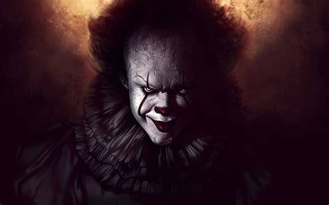 2880x1800 Pennywise The Clown Fanart Macbook Pro Retina Hd 4k