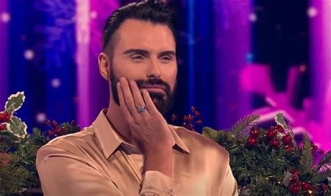 rylan and judi love disagree over baffling question in first look at the wheel christmas tv