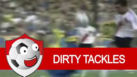 Top 5 Dirty Soccer Tackles Youtube