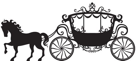 Carriage Silhouette Png Clip Art Image Gallery Yopriceville High