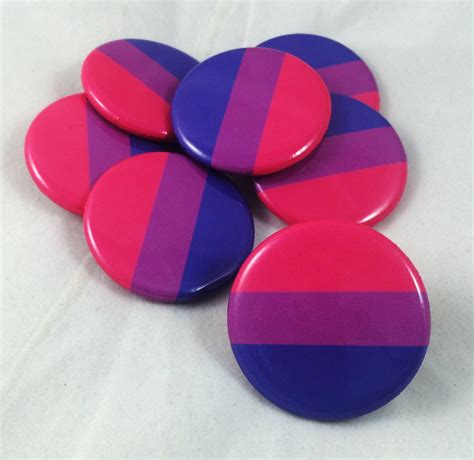 Bisexual Bisexual Pride Pin Bisexual Button Bisexual Flag