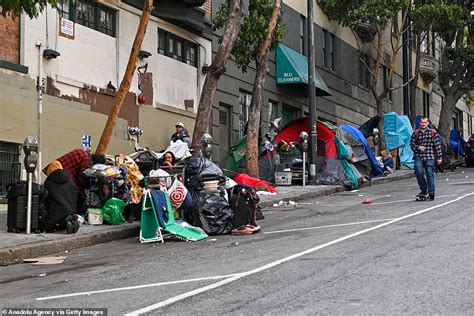 Gavin Newsom Admits Californias Homeless Situation Is Out Of Control Daily Mail Online