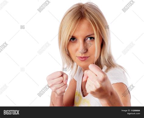 Girl Fists Image And Photo Free Trial Bigstock