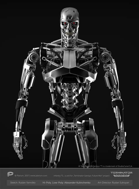 Terminator Robot Concept Art