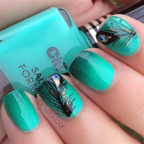 Inspirational Blue Nail Art Designs And Ideas Fashion Enzyme