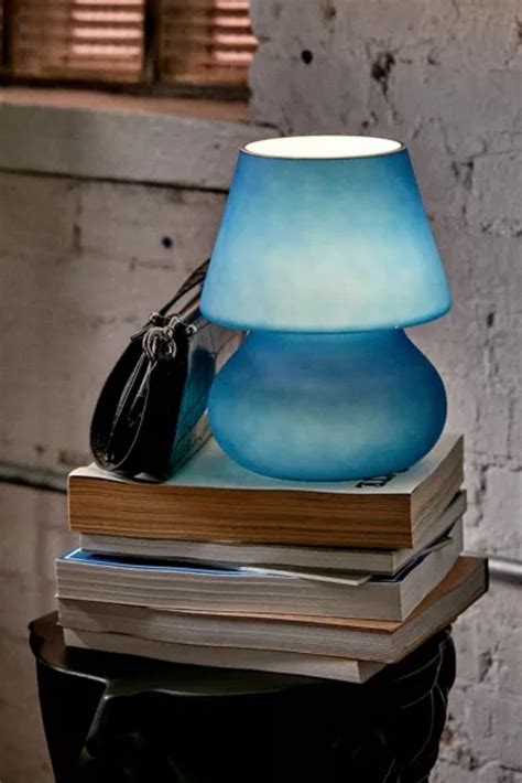 Urban Outfitters Ansel Glass Table Lamp Square One