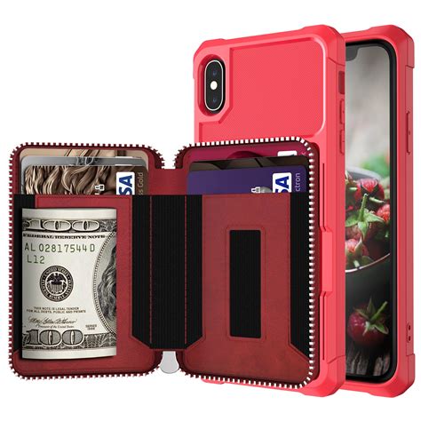Iphone Xr Wallet Case Dteck Iphone Xr Case With Credit Card Holder