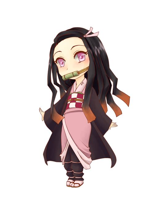 Kimetsu No Yaiba Chibi Nezuko By Hunterk On Deviantart