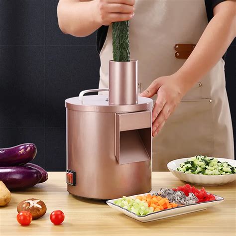 Automatic Vegetable Cube Cutting Machine Household Carrot Onion Radish