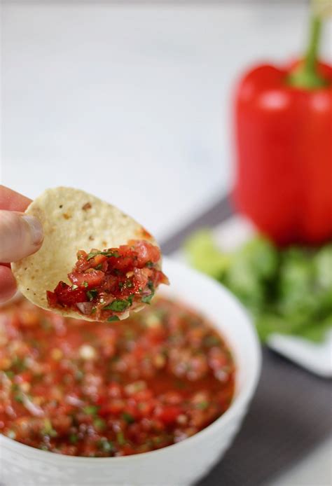 This Secret Ingredient Salsa Is Filled With Fresh Ingredients Bursting