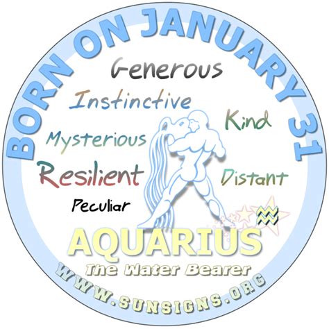 Quietly dramatic, with inherent leadership skills, you have a persistence and dedication to your goals that can help you reach high positions. January Birthday Horoscope Astrology (In Pictures) | Sun Signs