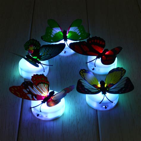 Buy Brand New Colorful Butterfly Led Night Lights Lamp
