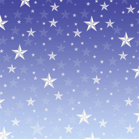 Free Digital Scrapbook Paper Blue With White Stars Free Digital