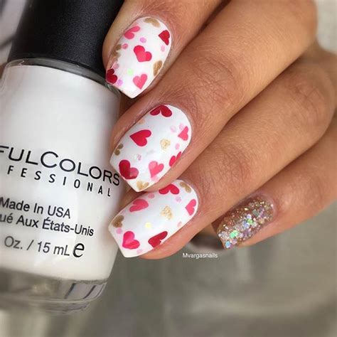 27 Pretty Nail Art Designs For Valentines Day Stayglam Stayglam