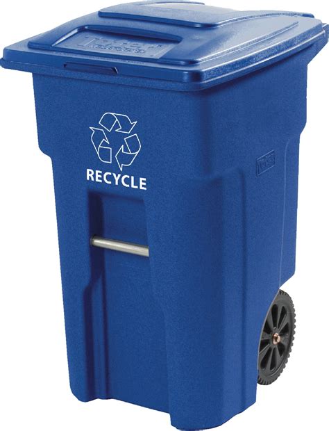 Buy Toter Recycling Trash Can 64 Gal Blue