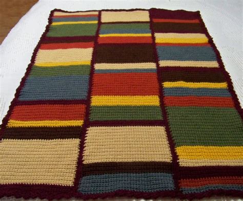 The Crochet Cabana Blog Doctor Who Baby Afghan 1