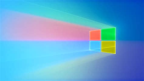 Windows 10 Refraction 19h1 Full Color Wallpaper By